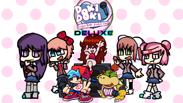 Doki Doki Friday Night Funkin' Club Deluxe Game Cover