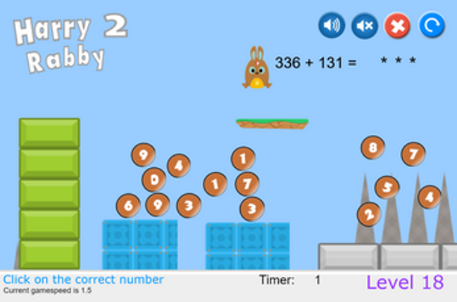 HarryRabby2 Adding Large Numbers FREE Image