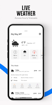 onX Backcountry Trail Maps GPS Image