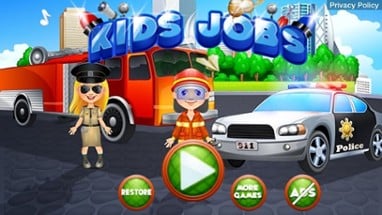 Kids Jobs - Boys &amp; Girls Preschool Salon Games Image