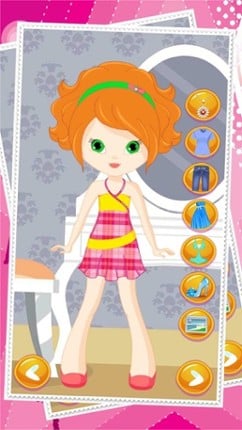Little Girl Dress Up Dolls - Fashion Makeover Game For Girls screenshot
