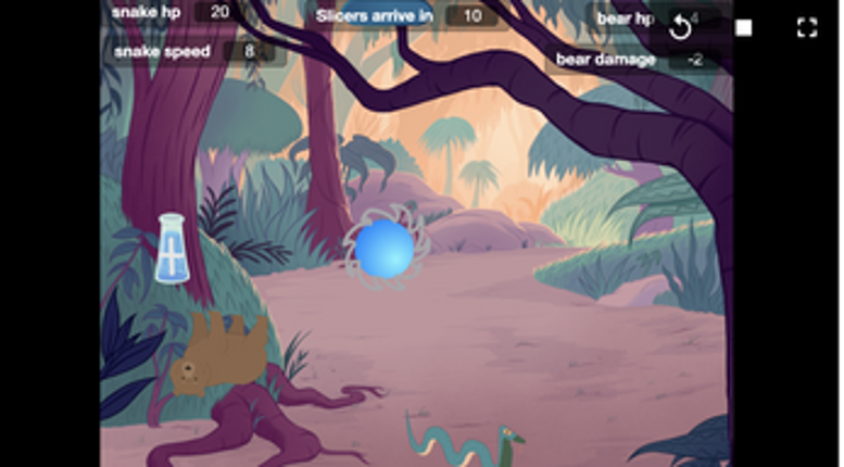 snake vs bear screenshot