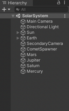 SolarSystem screenshot