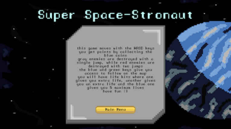 Super Space-Stronaut screenshot