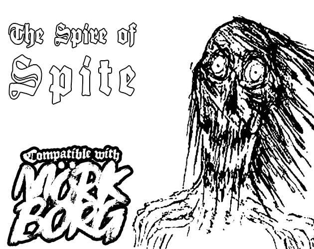 Games like The Spire of Spite - Mork Borg