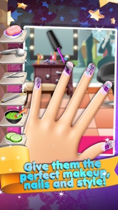 Top Model Fashion Salon Story - Fun Hair Spa & Makeup Makeover Games for Kids 2! screenshot