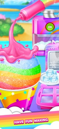 Unicorn Snow Cone Maker screenshot