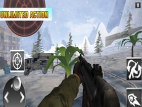 Winter Swat Army Shooting Image