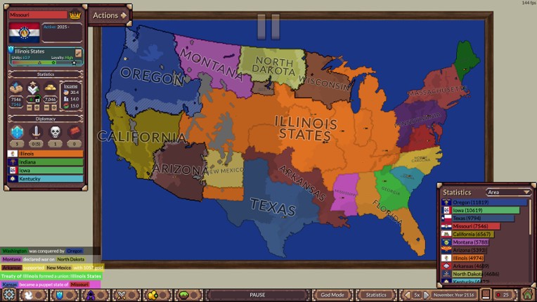 Ages of Conflict: World War Simulator screenshot