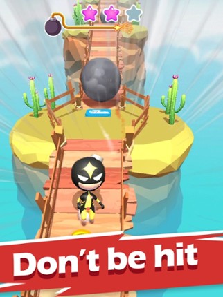 Bomb Runner 3D screenshot