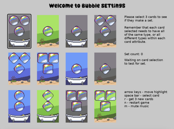 Bubble SETtings Image