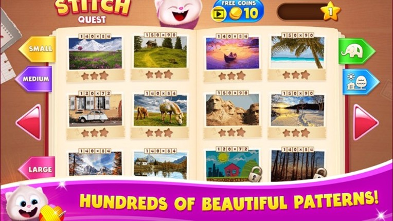 Cross Stitch Quest screenshot