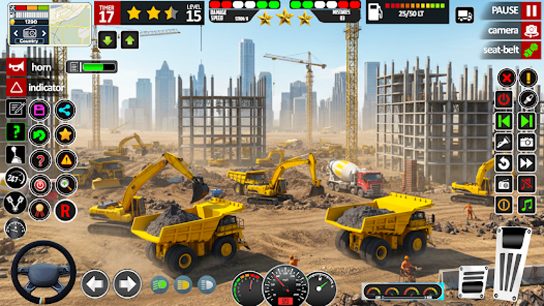 JCB Construction Games 3D Sim screenshot