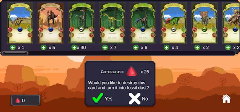 Dino Duel screenshot
