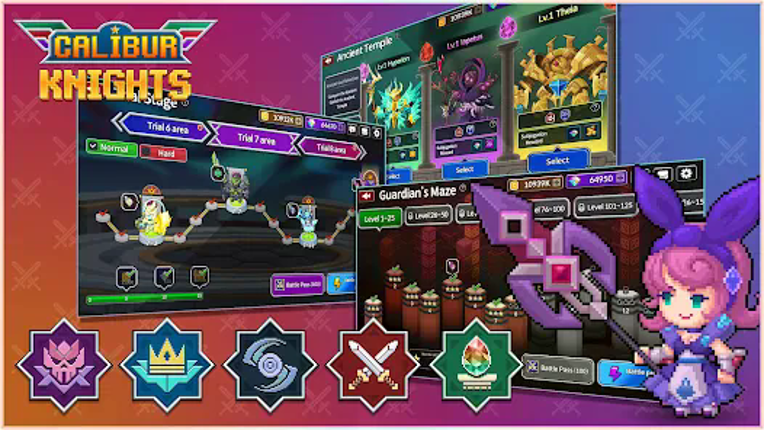 Calibur Knights - Idle RPG Image