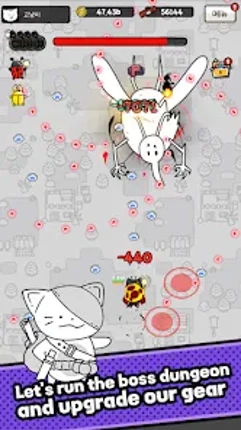 Cat Butler: Idle Shooter RPG screenshot