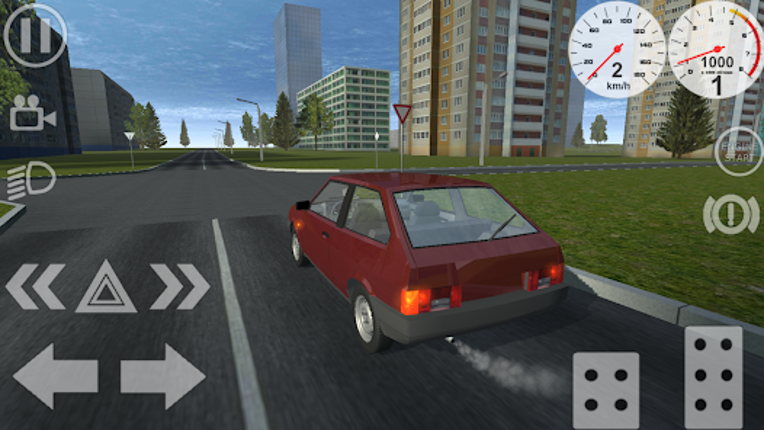 Simple Car Crash Physics Sim screenshot