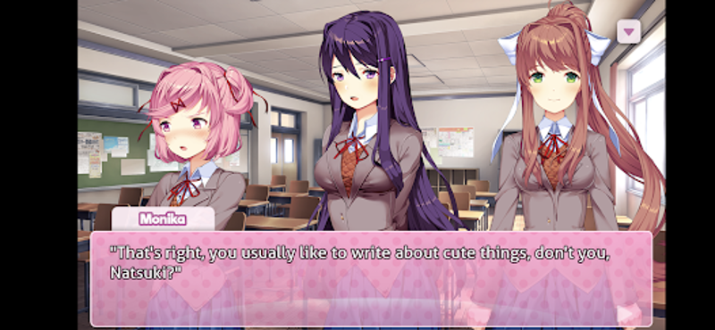 Doki Doki Literature Club! screenshot