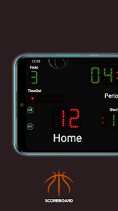 Scoreboard Basket screenshot