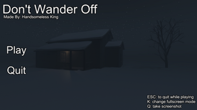 Don't Wander Off Image