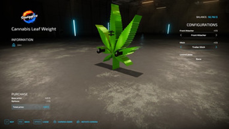 FS22 - Cannabis Leaf Weight Image