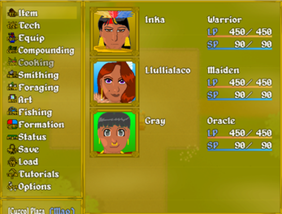 Hymn of the Inca screenshot