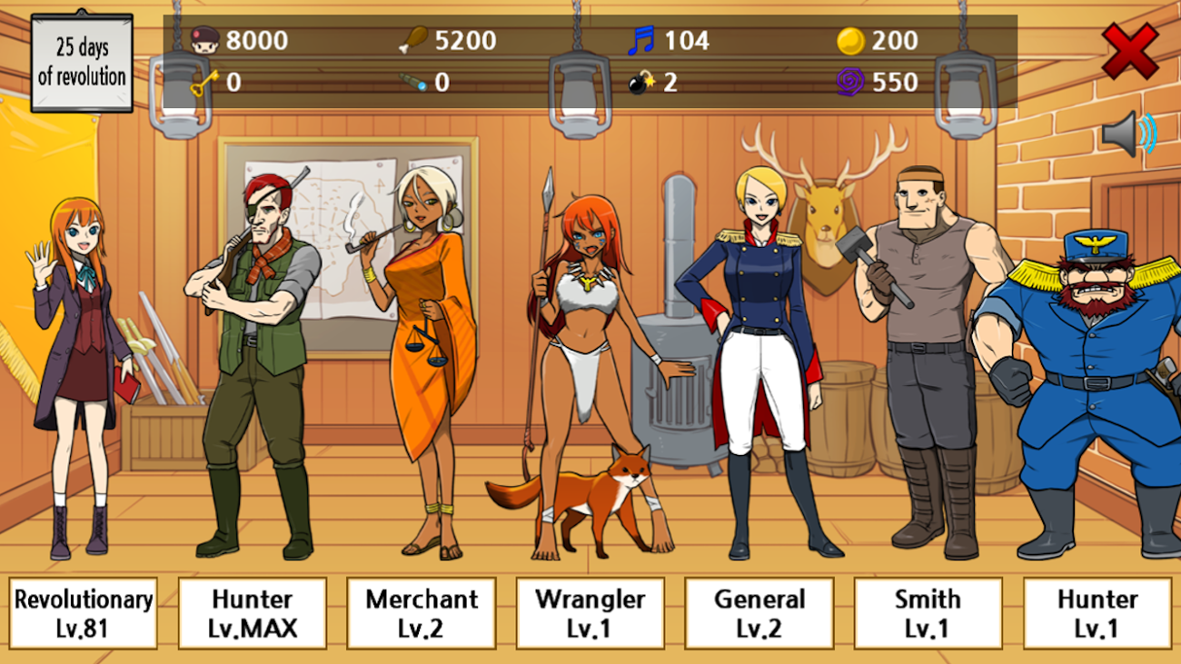 Games like Revolution of everyone