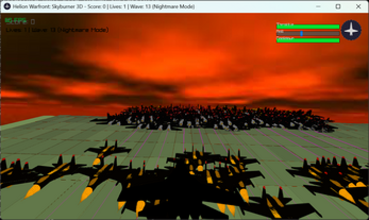 Helion Warfront: Skyburner 3D screenshot