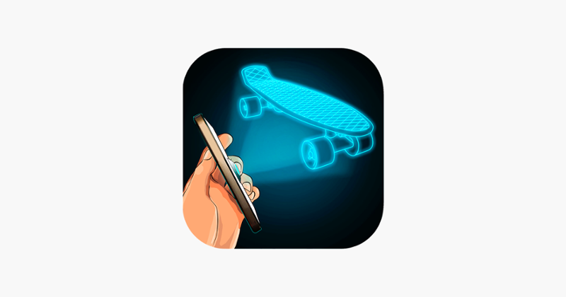 Hologram Fingerboard Simulator Game Cover