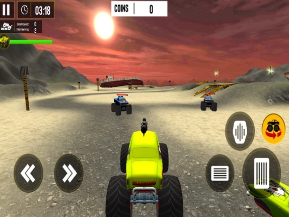 Monster Demolition truck Derby screenshot