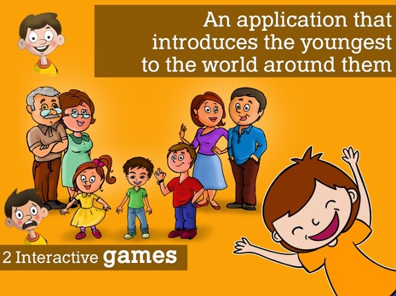 Montessori Family and Feelings, Help your kid to learn about family and share all kinds of emotions screenshot