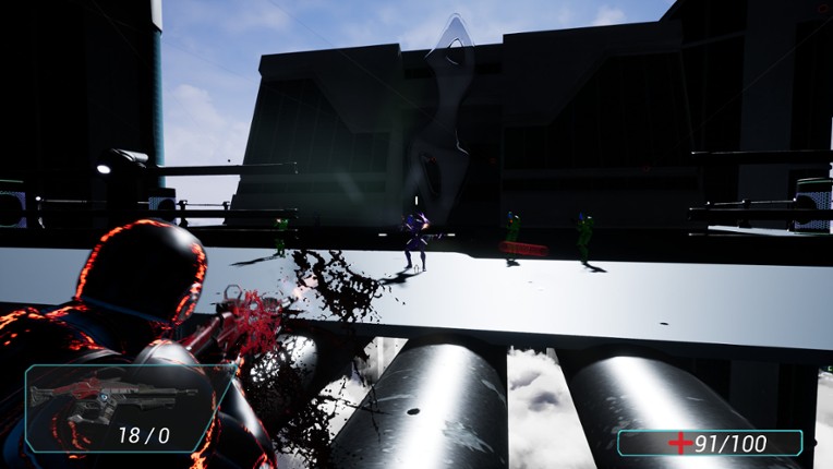 Robots Attack On Vapeland screenshot