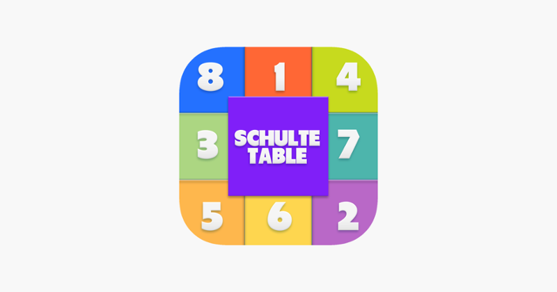 Schulte Table - Speed Reading. Game Cover