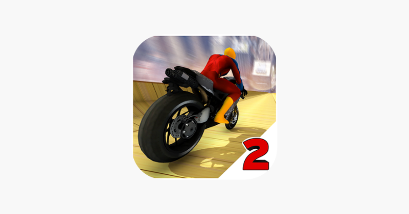 Super Hero Bike Mega Ramp 2 Game Cover