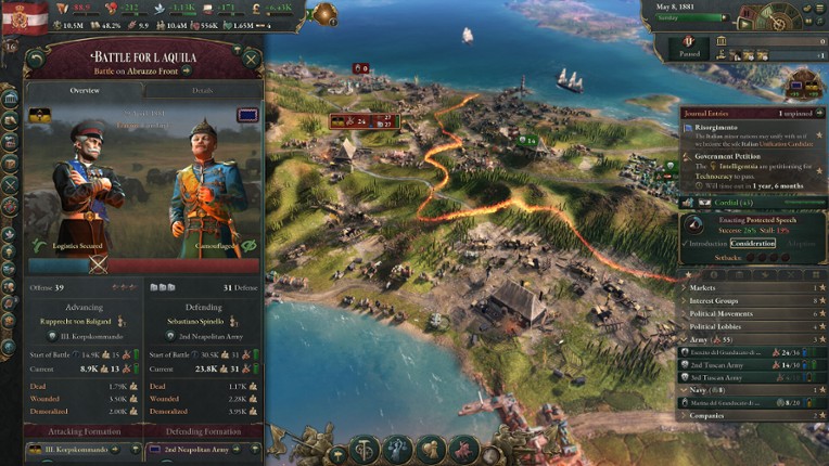 Victoria 3 screenshot