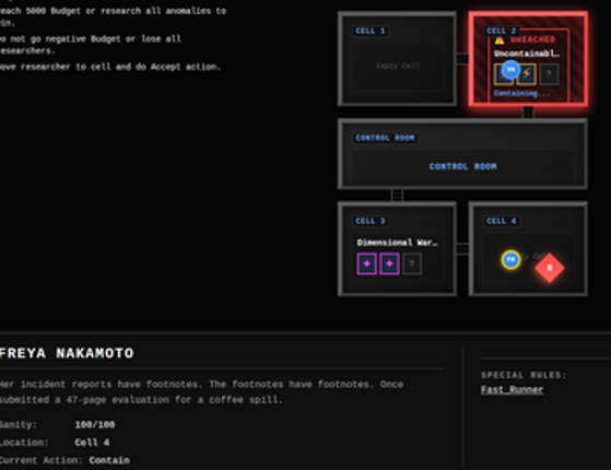 Anomaly Containment Protocol Image