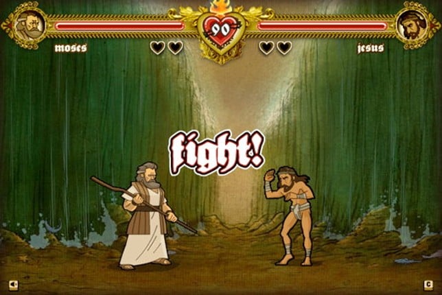 Bible Fight Image
