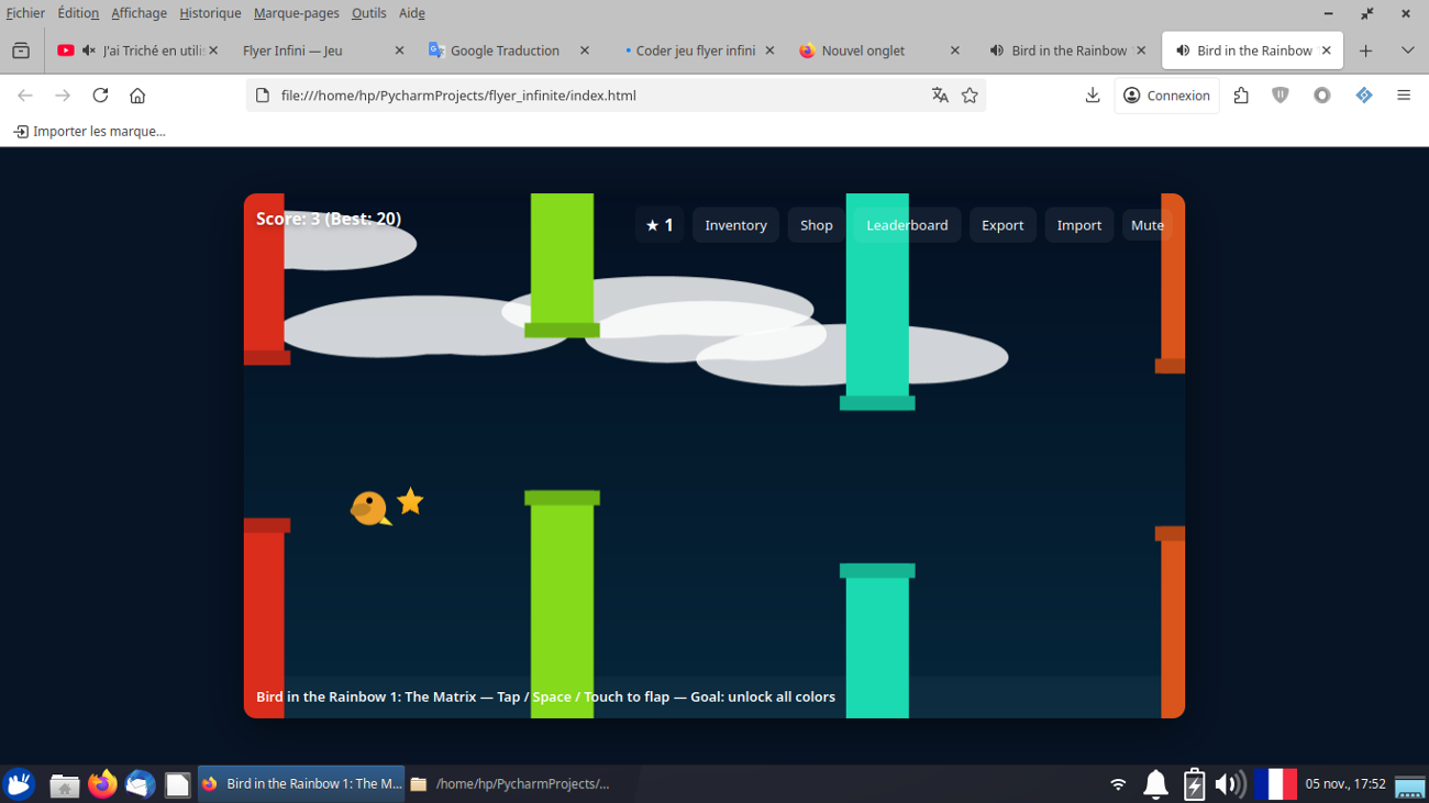 Games like Bird in The Rainbow: The Matrix