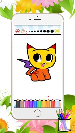 Cat&amp;Dog Coloring Book-Learn Drawing and Painting For Kids screenshot