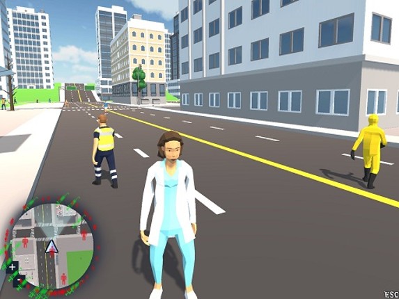 Corona-Virus Crazy Doctor Simulator Image