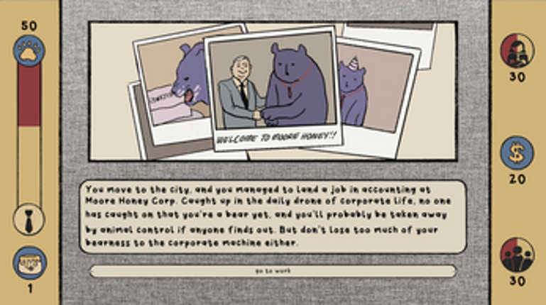 CORPORATE BEAR SIMULATOR screenshot
