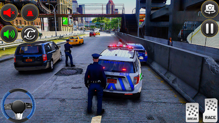 Car Chase Game City Police Image