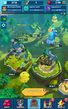 Idle Dungeon Manager - PvP RPG screenshot