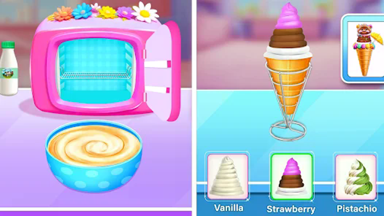 Sweet Ice Cream Maker Games screenshot