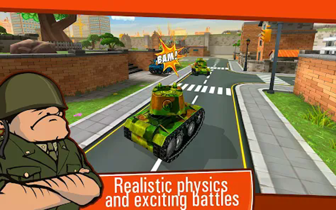 Toon Wars: Awesome Tank Game screenshot
