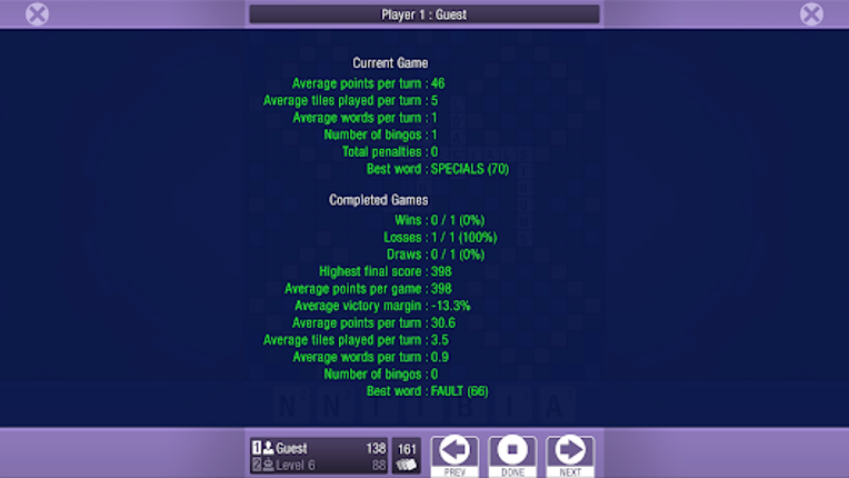 CrossCraze : word game screenshot
