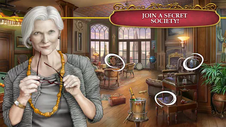 Hidden Objects Mystery Society screenshot