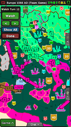 Warzone - turn based strategy screenshot