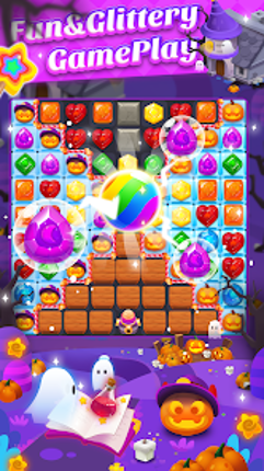 Jewel Witch Match3 Puzzle Game Image