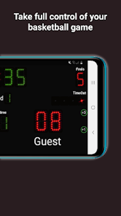 Scoreboard Basket screenshot